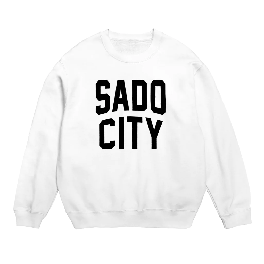 JIMOTOE Wear Local Japanの佐渡市 SADO CITY Crew Neck Sweatshirt