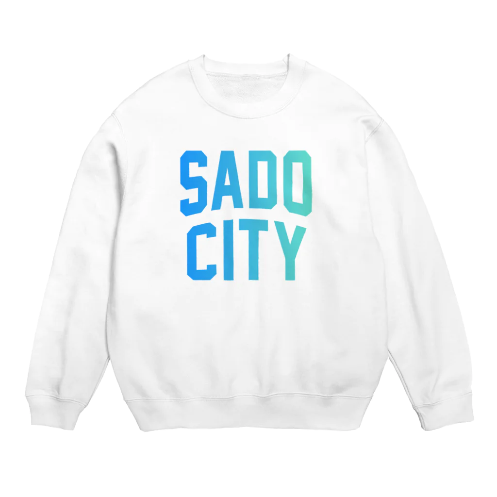 JIMOTOE Wear Local Japanの佐渡市 SADO CITY Crew Neck Sweatshirt