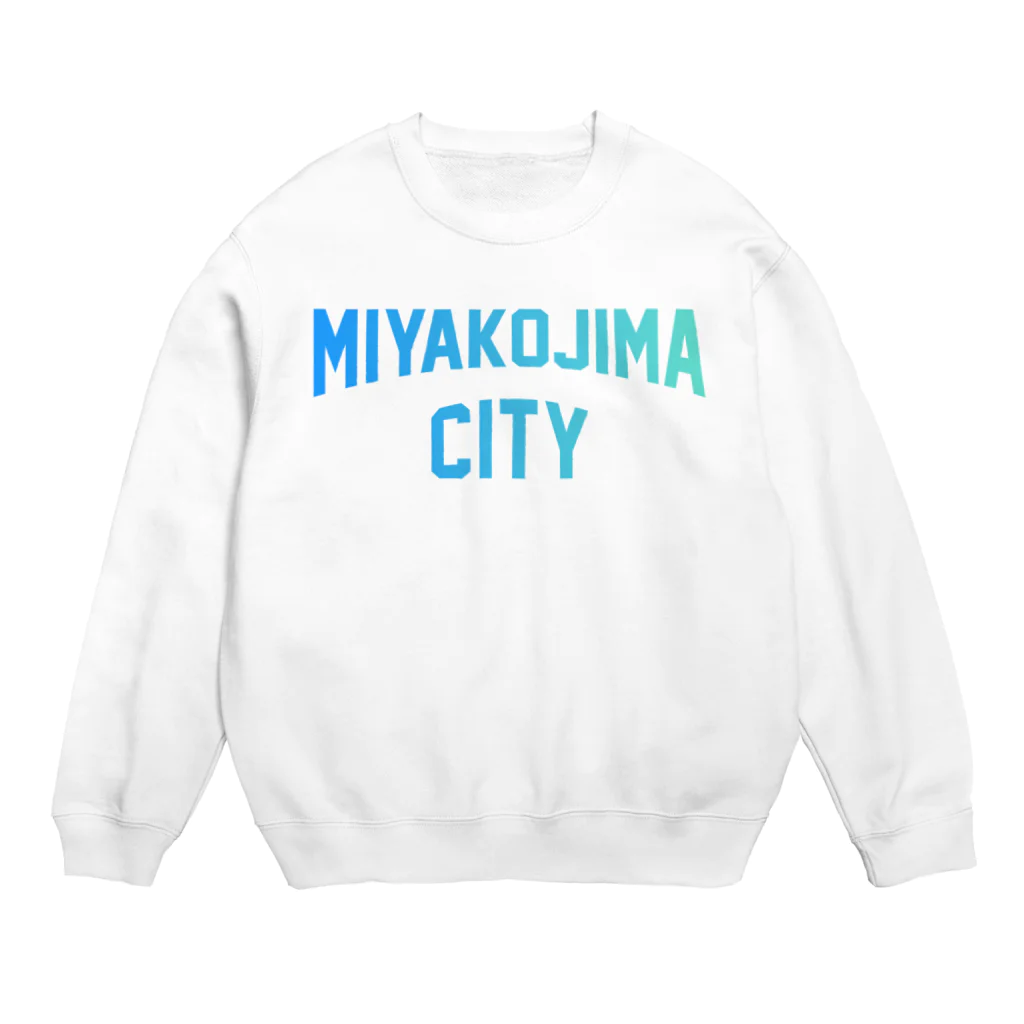JIMOTOE Wear Local Japanの宮古島市 MIYAKOJIMA CITY Crew Neck Sweatshirt