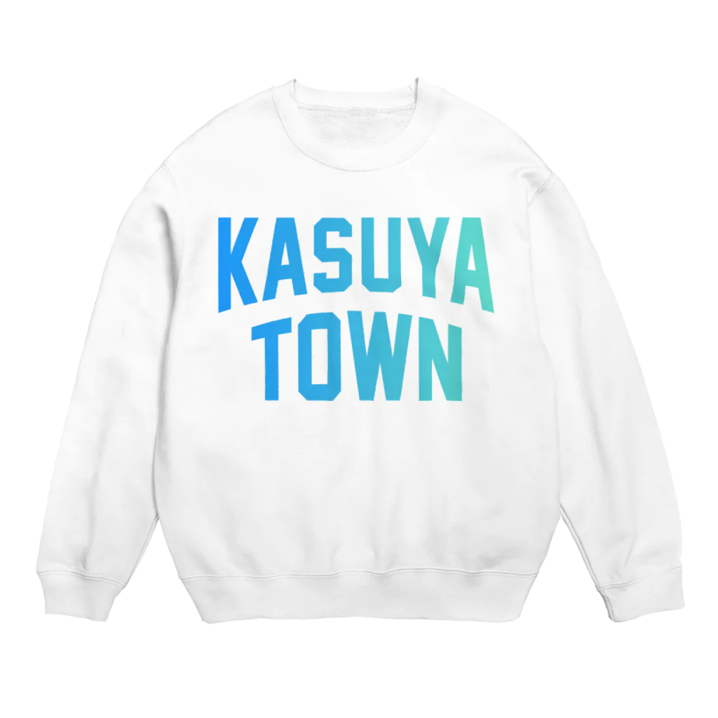 JIMOTOE Wear Local Japanの粕屋町市 KASUYA CITY Crew Neck Sweatshirt