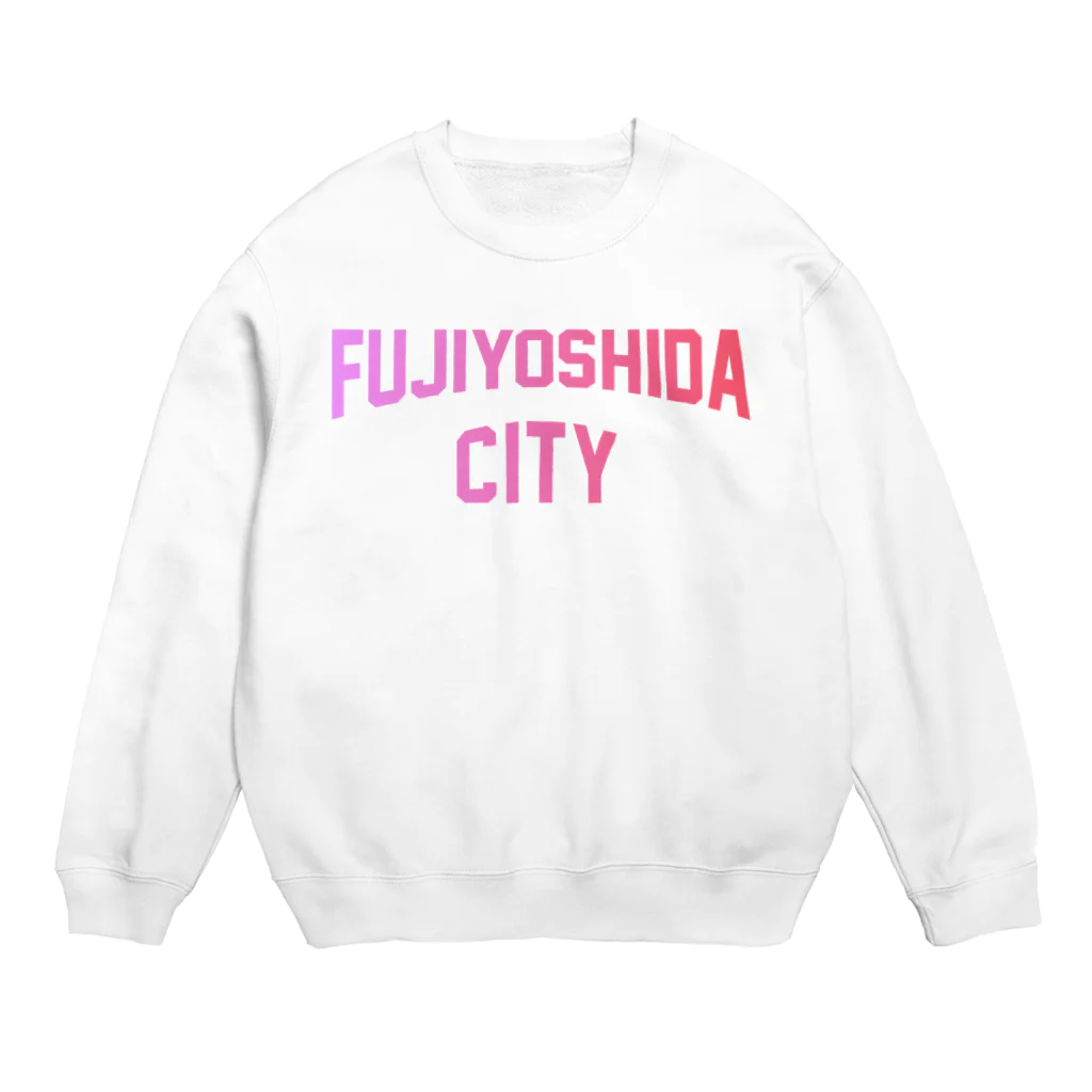 JIMOTOE Wear Local Japanの富士吉田市 FUJI YOSHIDA CITY Crew Neck Sweatshirt