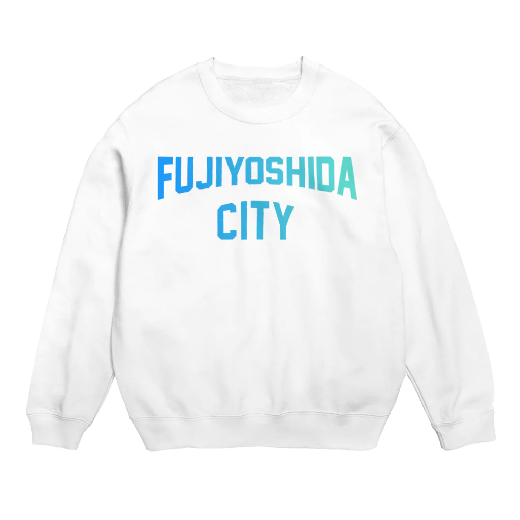 JIMOTOE Wear Local Japanの富士吉田市 FUJI YOSHIDA CITY Crew Neck Sweatshirt