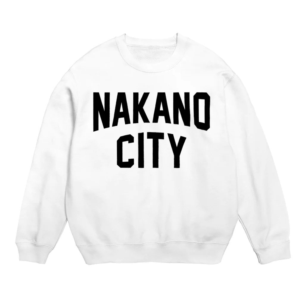 JIMOTOE Wear Local Japanの中野市 NAKANO CITY Crew Neck Sweatshirt
