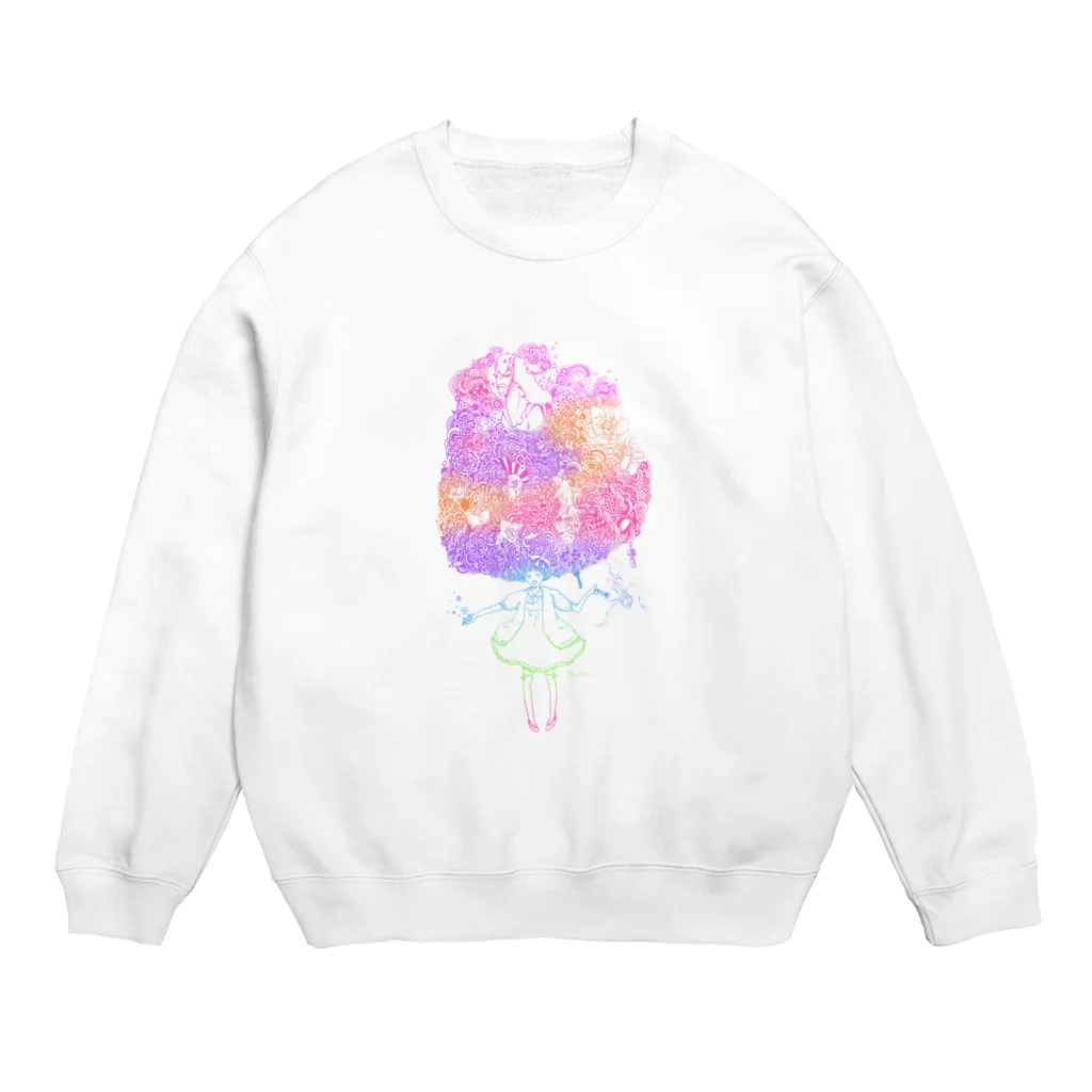 フジサキ（よころ）のおんなのこ！ Crew Neck Sweatshirt