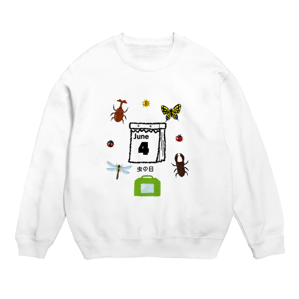 HiMEKURiの虫の日。 Crew Neck Sweatshirt