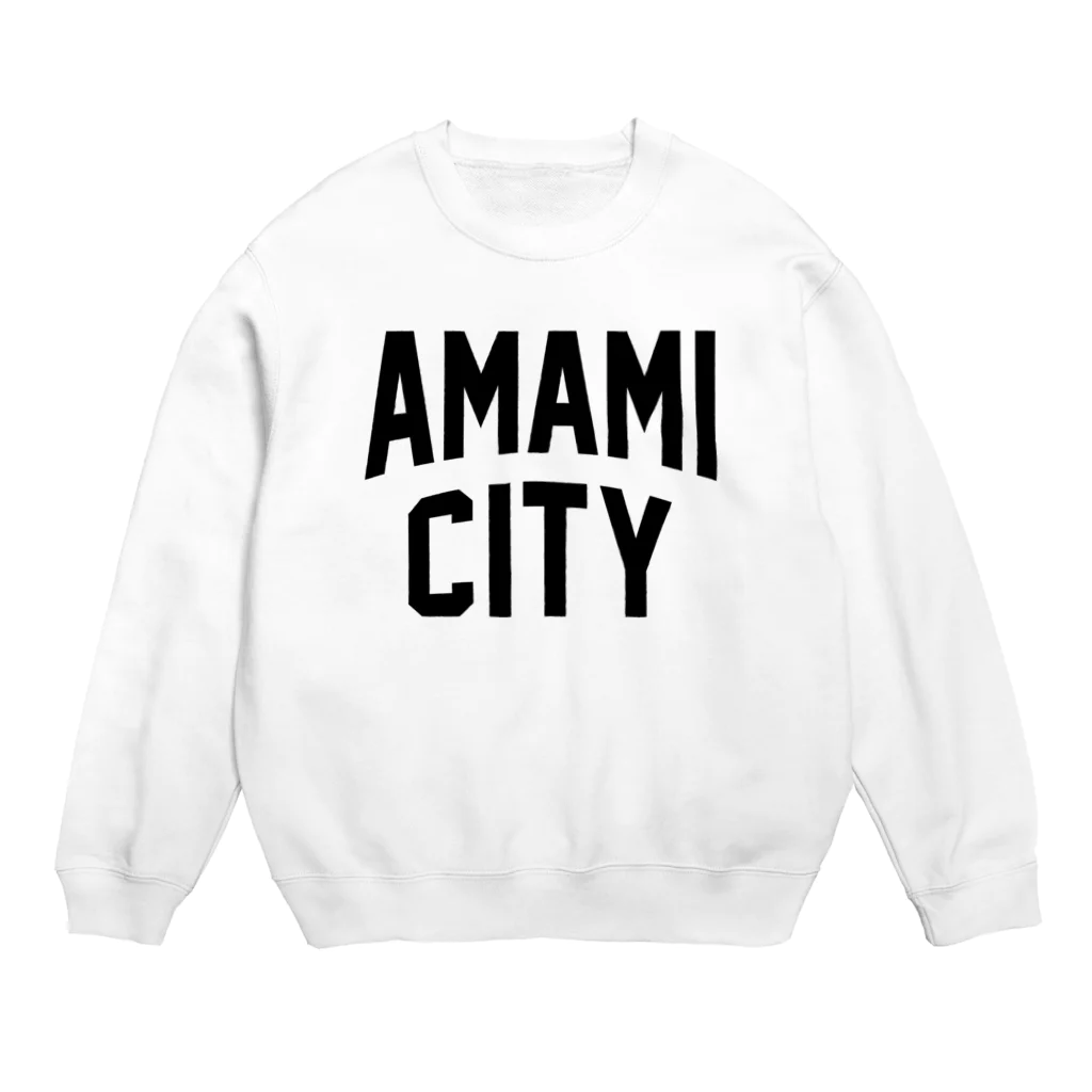 JIMOTOE Wear Local Japanの奄美市 AMAMI CITY Crew Neck Sweatshirt