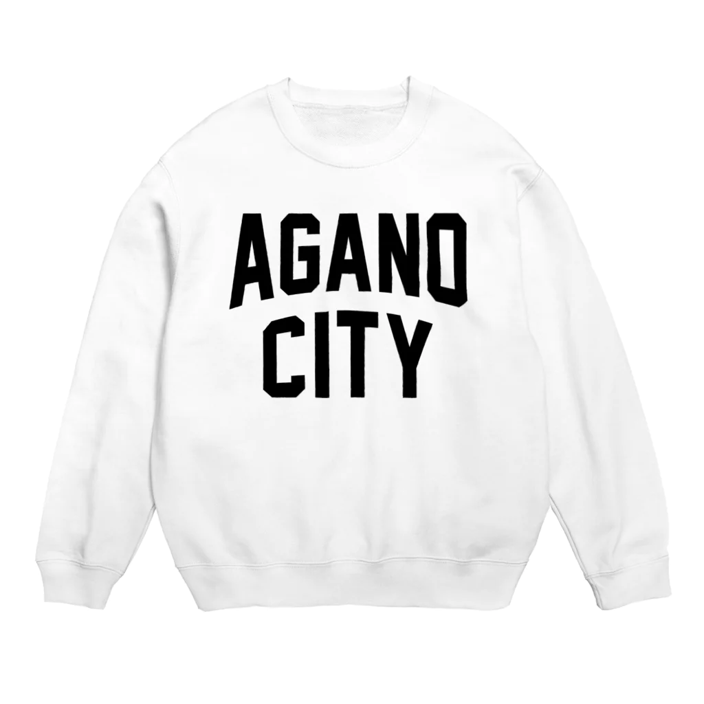 JIMOTOE Wear Local Japanの阿賀野市 AGANO CITY Crew Neck Sweatshirt