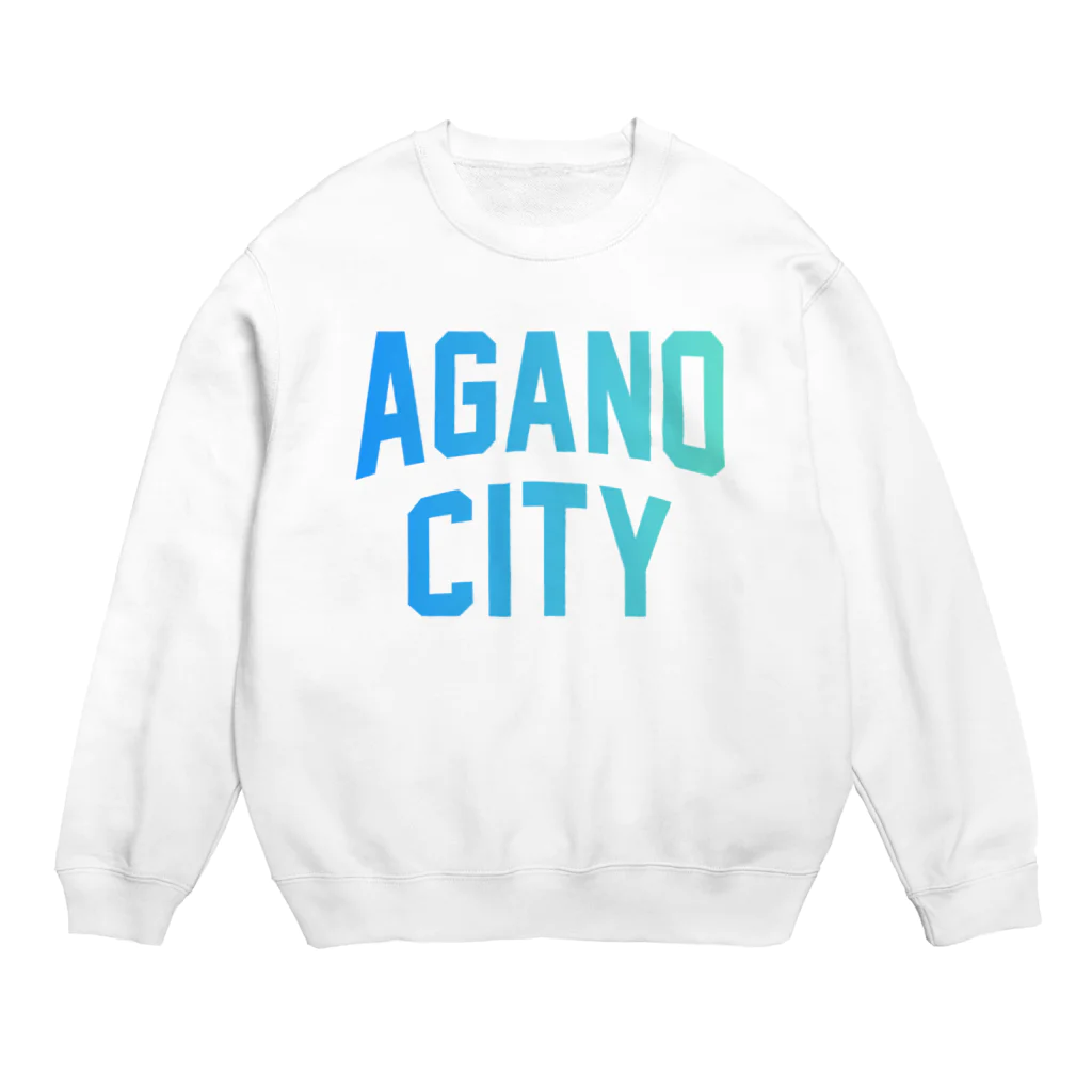 JIMOTOE Wear Local Japanの阿賀野市 AGANO CITY Crew Neck Sweatshirt