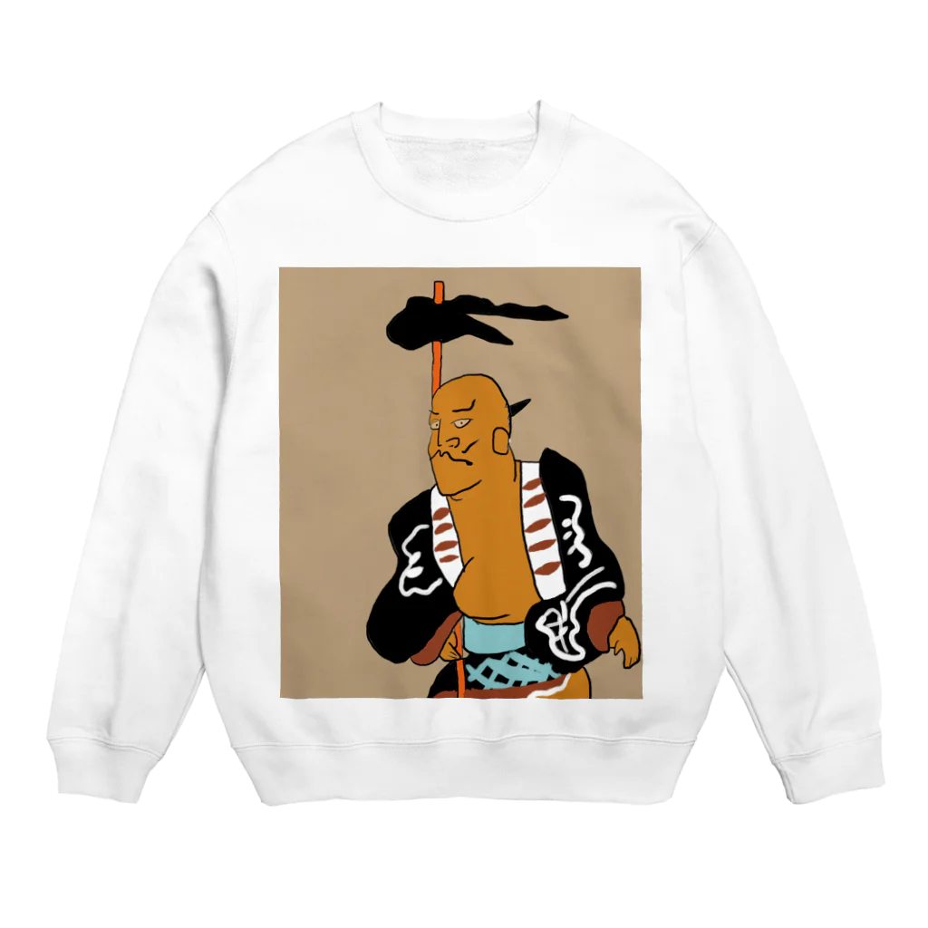 junsen　純仙　じゅんせんのJUNSEN（純仙）丸坊主の将 Crew Neck Sweatshirt