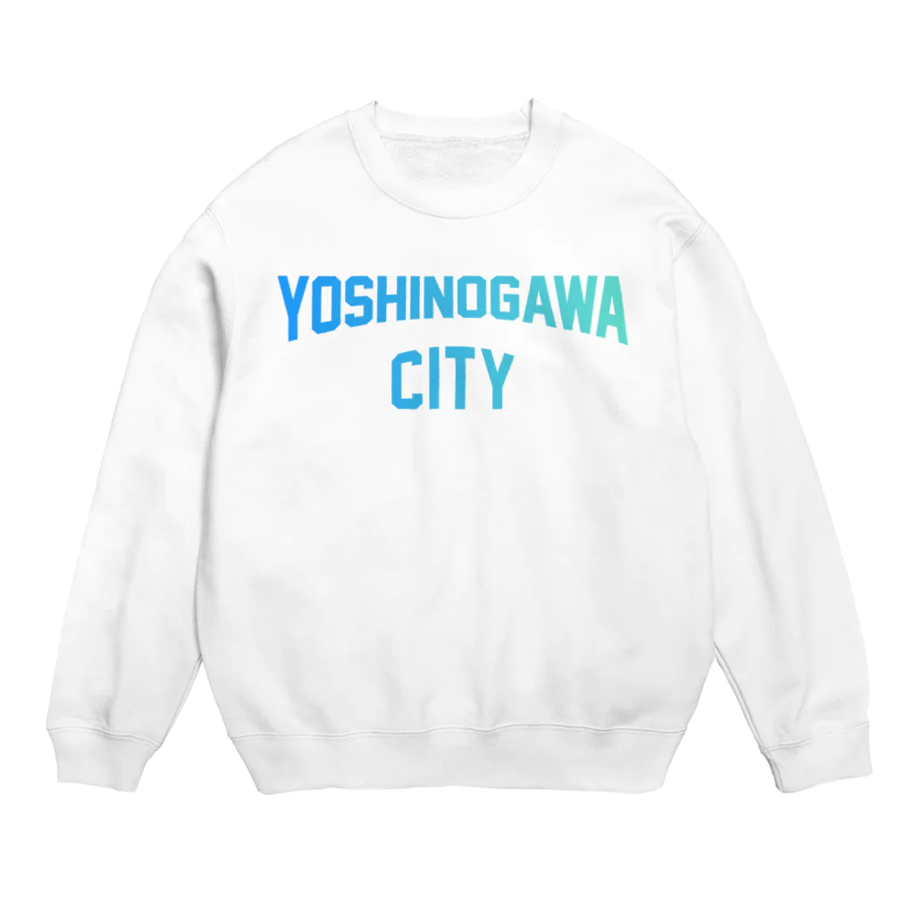 JIMOTOE Wear Local Japanの吉野川市 YOSHINOGAWA CITY Crew Neck Sweatshirt