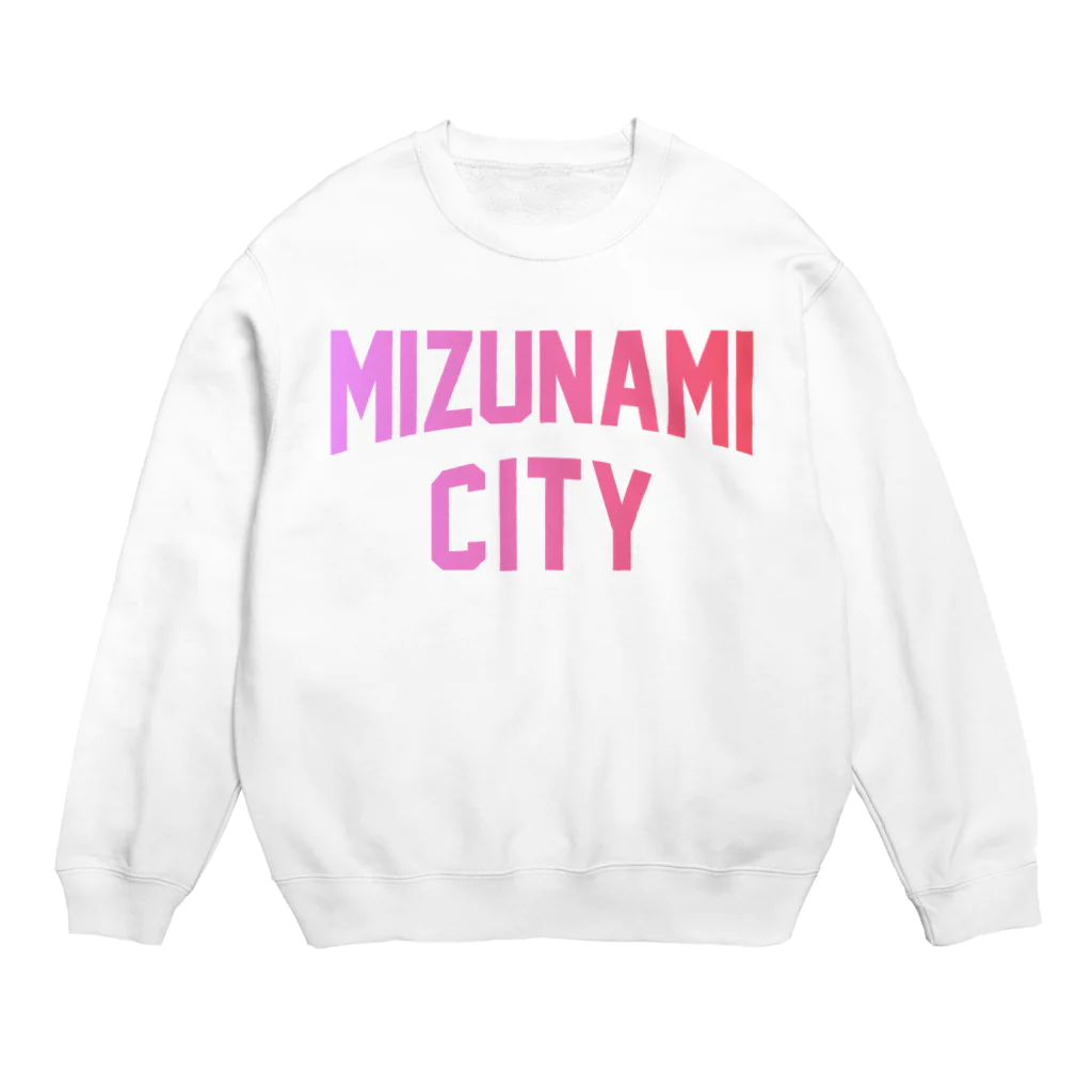 JIMOTOE Wear Local Japanの瑞浪市 MIZUNAMI CITY Crew Neck Sweatshirt