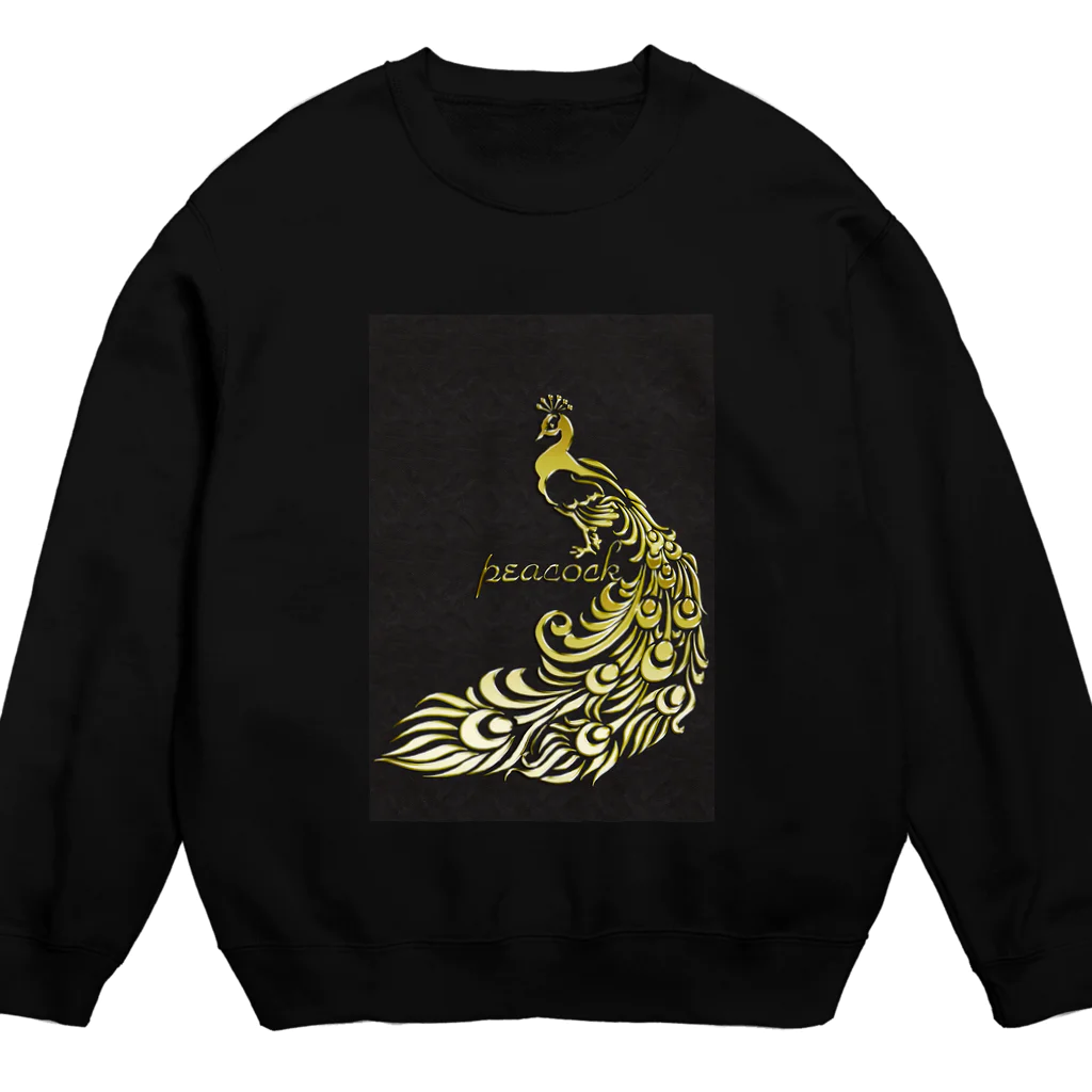 Ａ’ｚｗｏｒｋＳの黄金孔雀 Crew Neck Sweatshirt