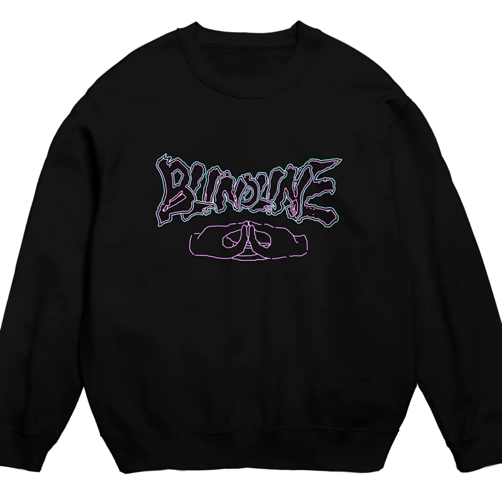 曜変天目堂のBLIND LINE 上品上生 Crew Neck Sweatshirt