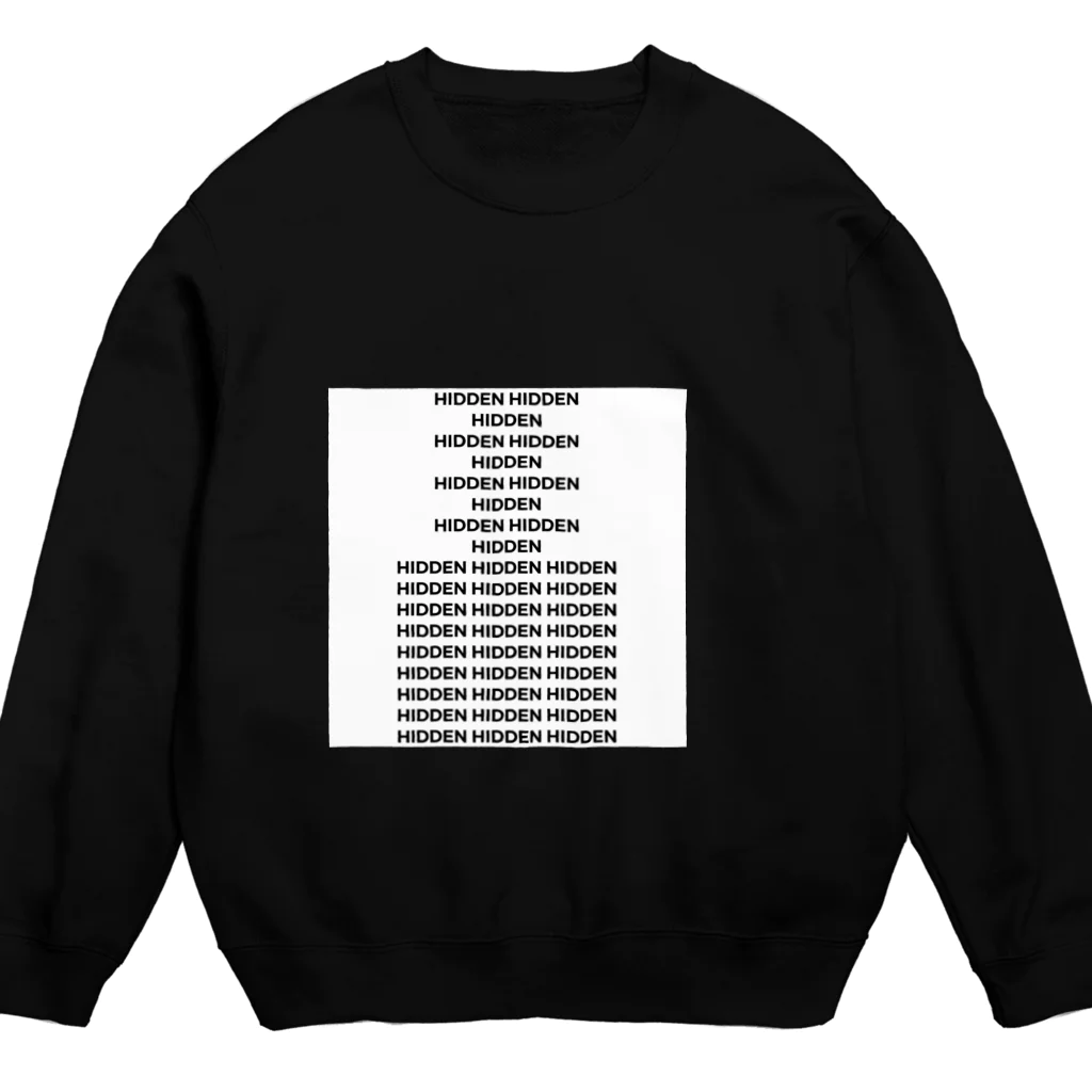 HIDDEN_IN_THE_APARTMENTのHIDDEN LOGO Crew Neck Sweatshirt