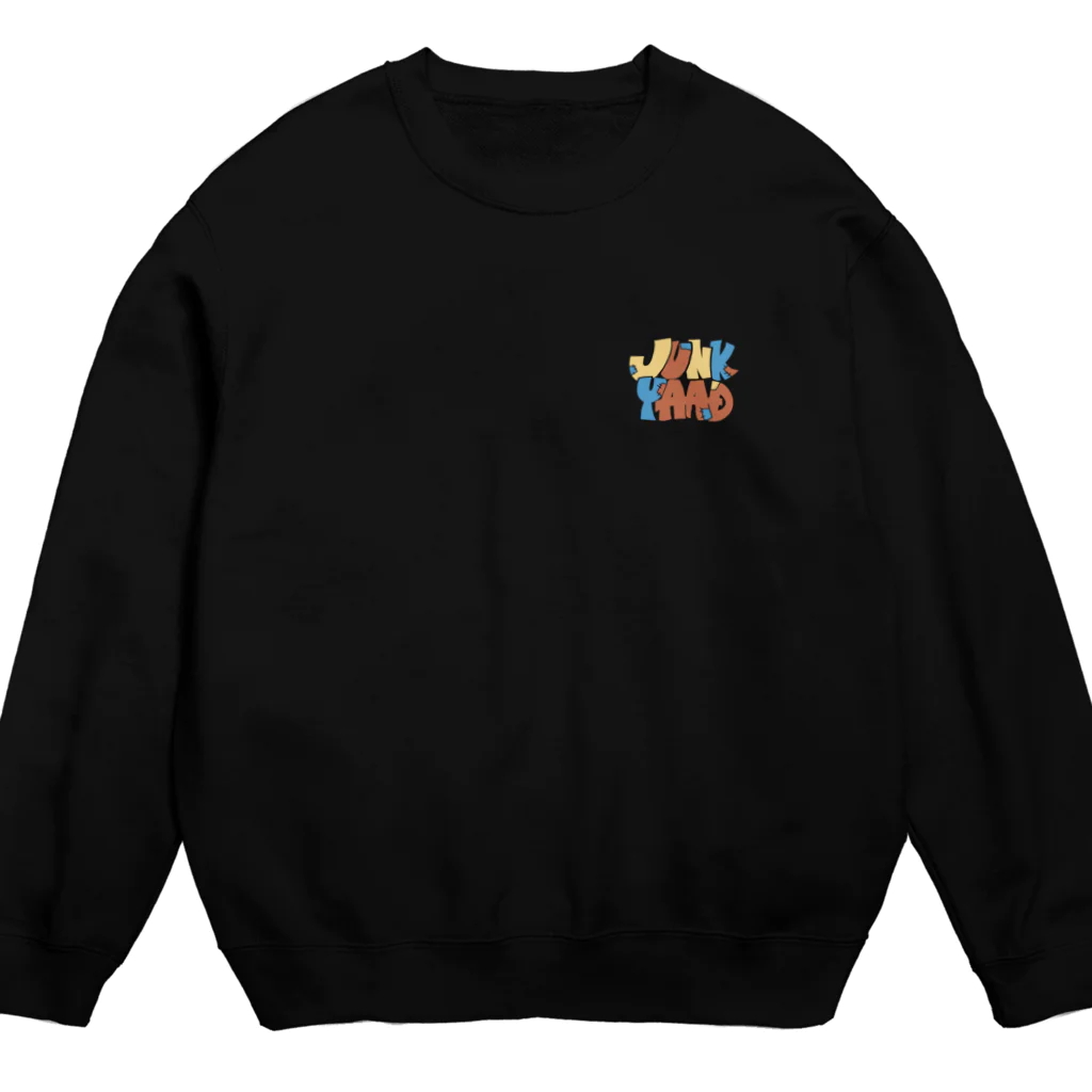 JUNK YAADのメインロゴ　TEE 2 Crew Neck Sweatshirt