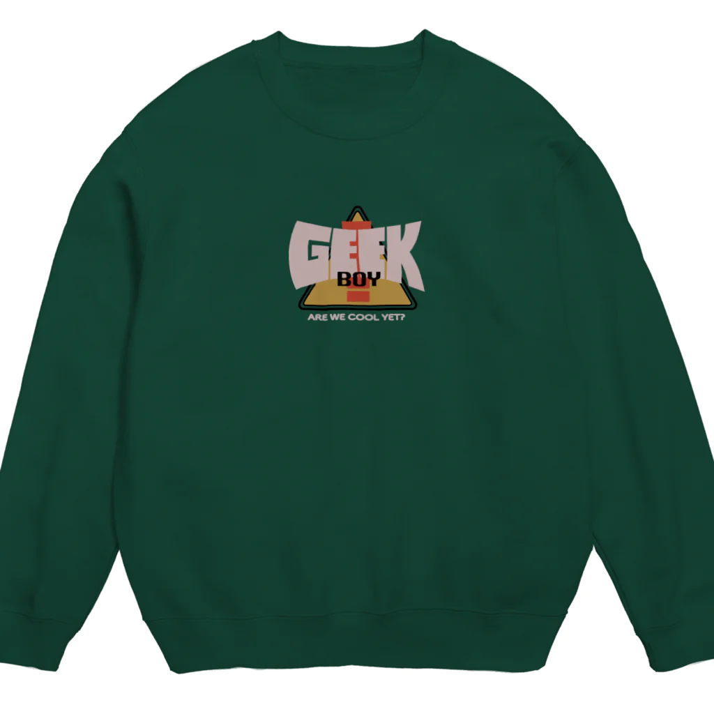 ブロッコリSPのGEEK BOY！ Crew Neck Sweatshirt