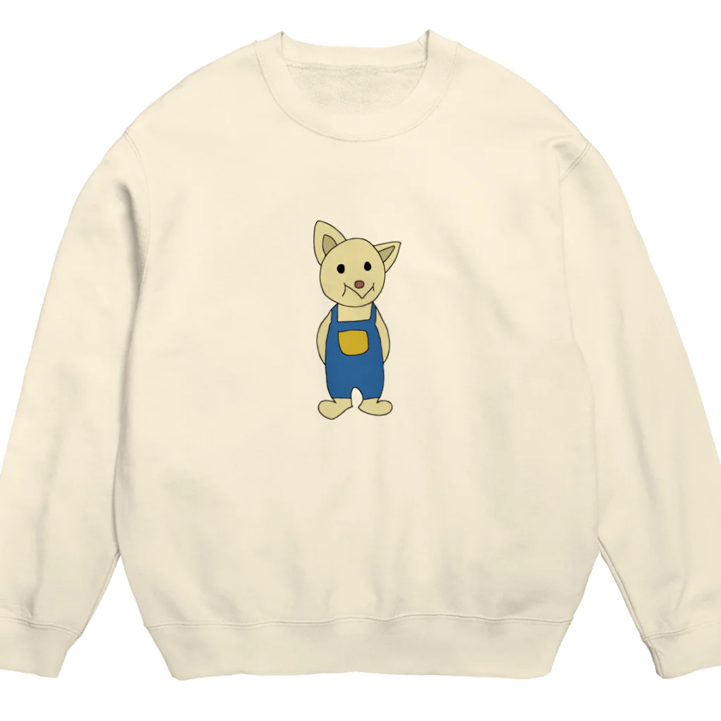 おもしろ空間オニワカのイタチのチー Crew Neck Sweatshirt