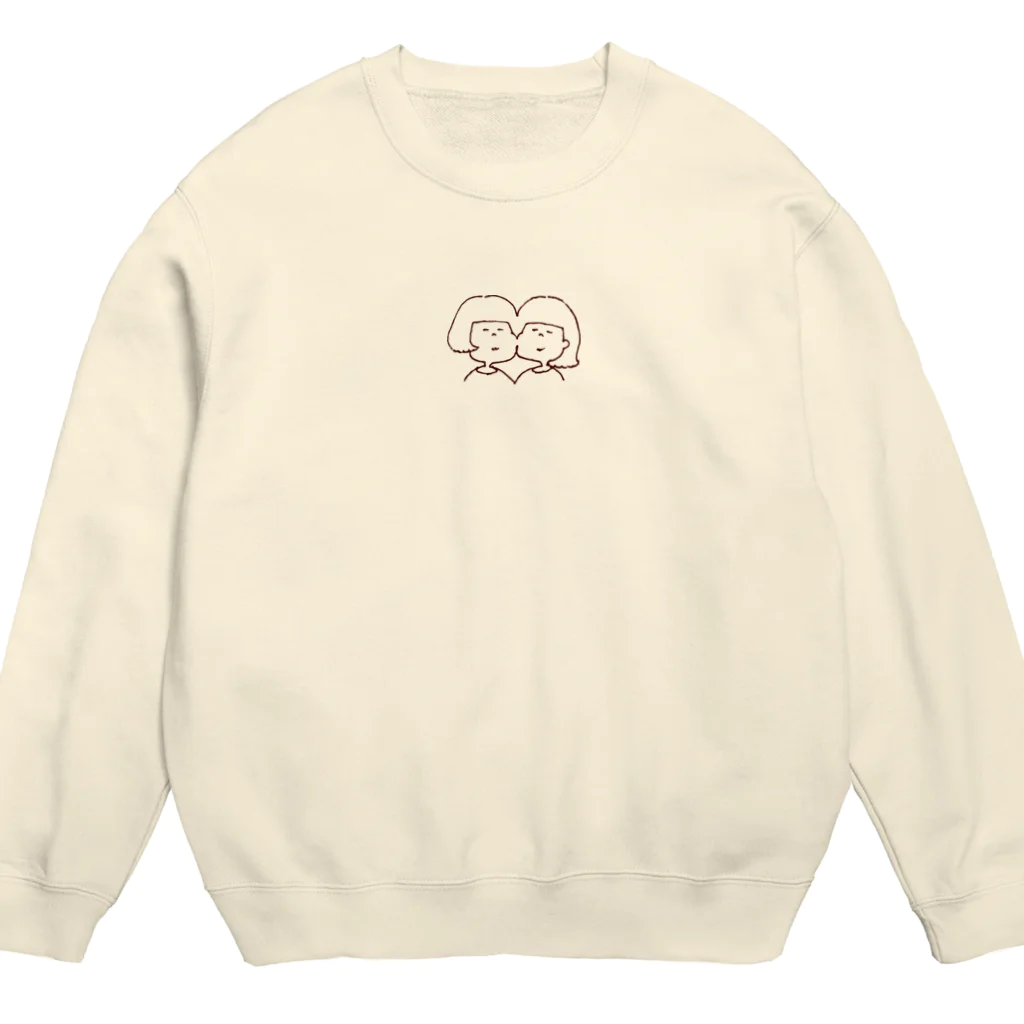 工藤姉妹の工藤姉妹 Crew Neck Sweatshirt