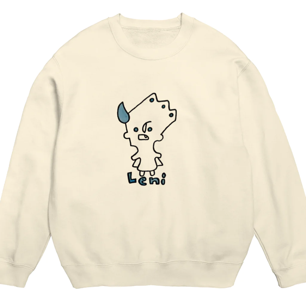 小豆丸の雨雲王子 レニ Crew Neck Sweatshirt