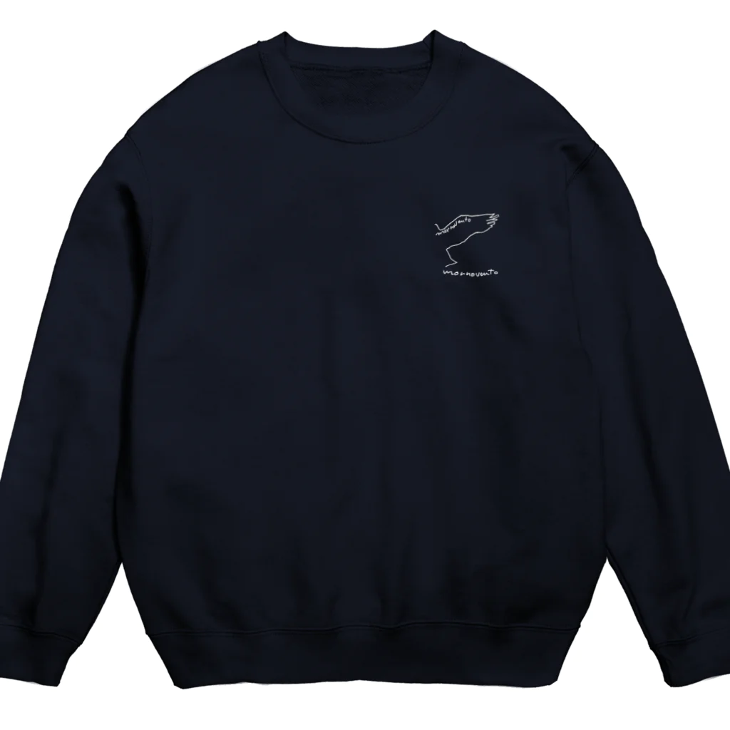 mornoventoのmornovento　ロゴ　スエット Crew Neck Sweatshirt