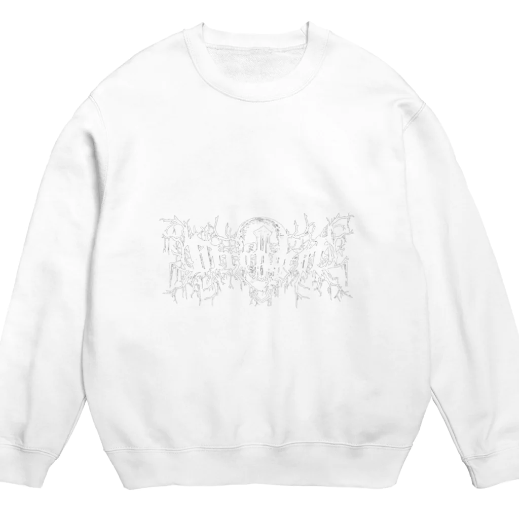 My clone eyesのCreepy Crew Neck Sweatshirt