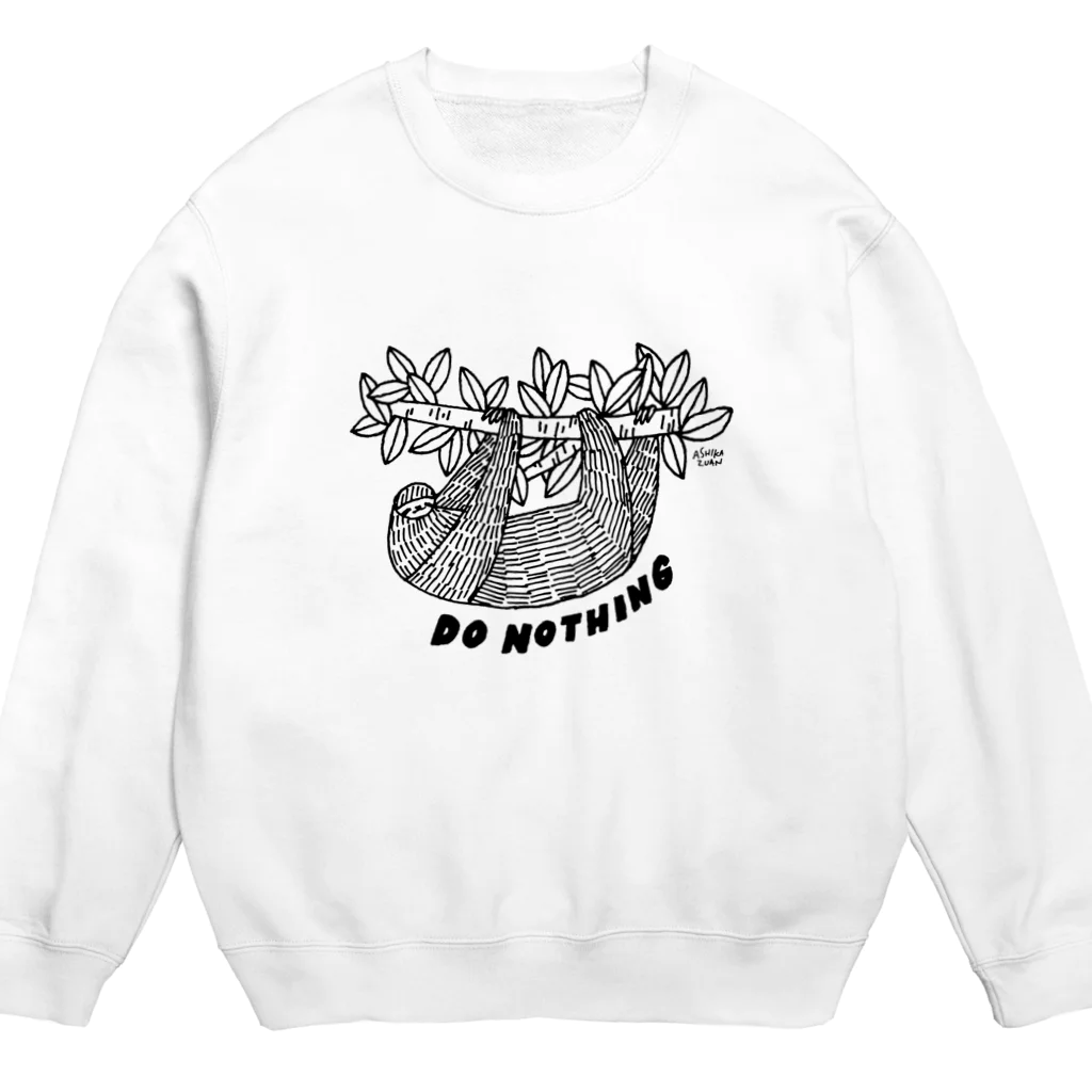 あしか図案｜殿岡 渉のDO NOTHING Crew Neck Sweatshirt