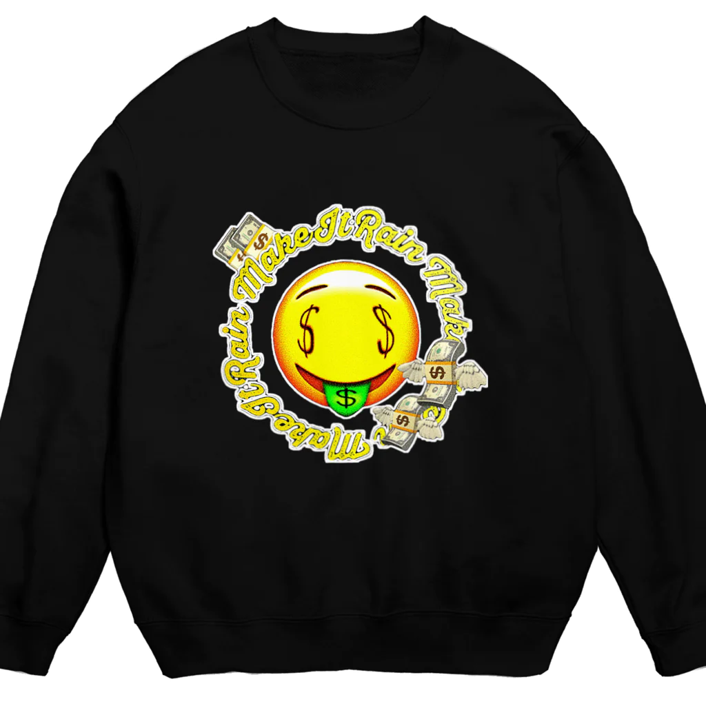 BLACKBOXの🤑Make It Rain🤑 Crew Neck Sweatshirt