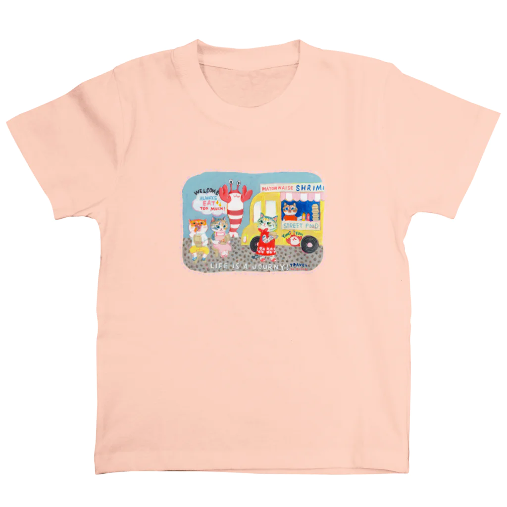 wokasinaiwoのエビマヨカー スタンダードTシャツ