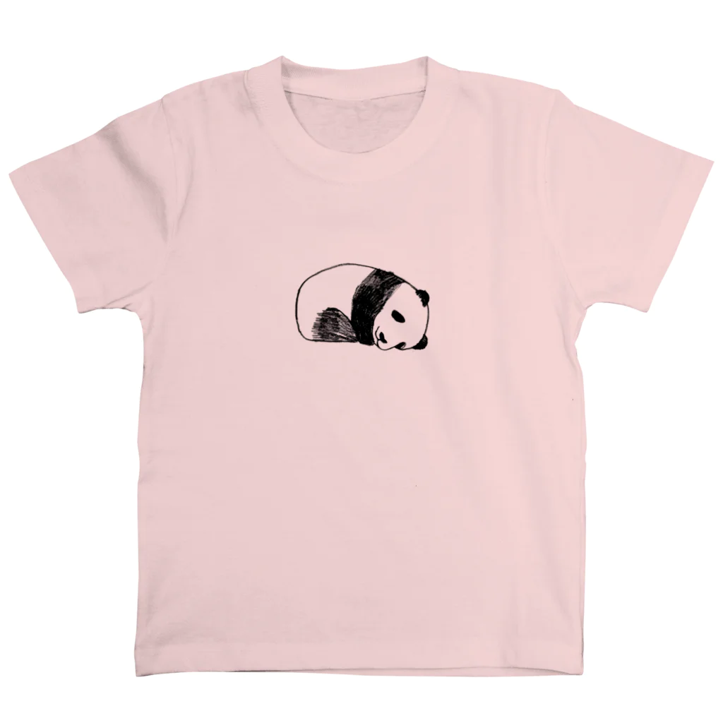 ふじの さきのぱぱパンダと子パンダ（子パンダ） Regular Fit T-Shirt