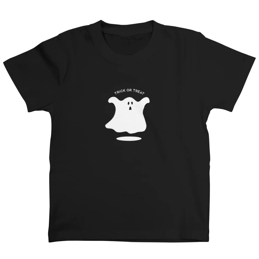 KURONEKO クロネコ 黒猫のなりすましオバケTシャツ Regular Fit T-Shirt