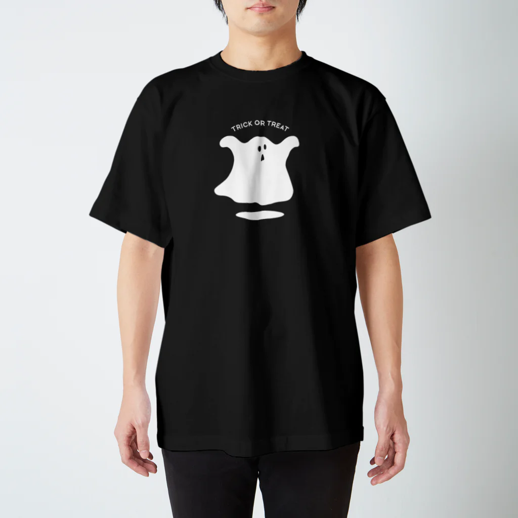 KURONEKO クロネコ 黒猫のなりすましオバケTシャツ Regular Fit T-Shirt