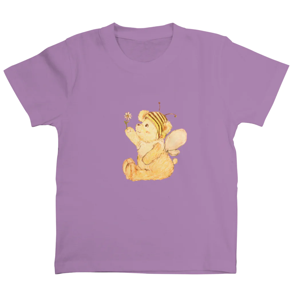 はなえみひまり ❁ maryhoney ❁のくまのヘーゼル ハチver. スタンダードTシャツ