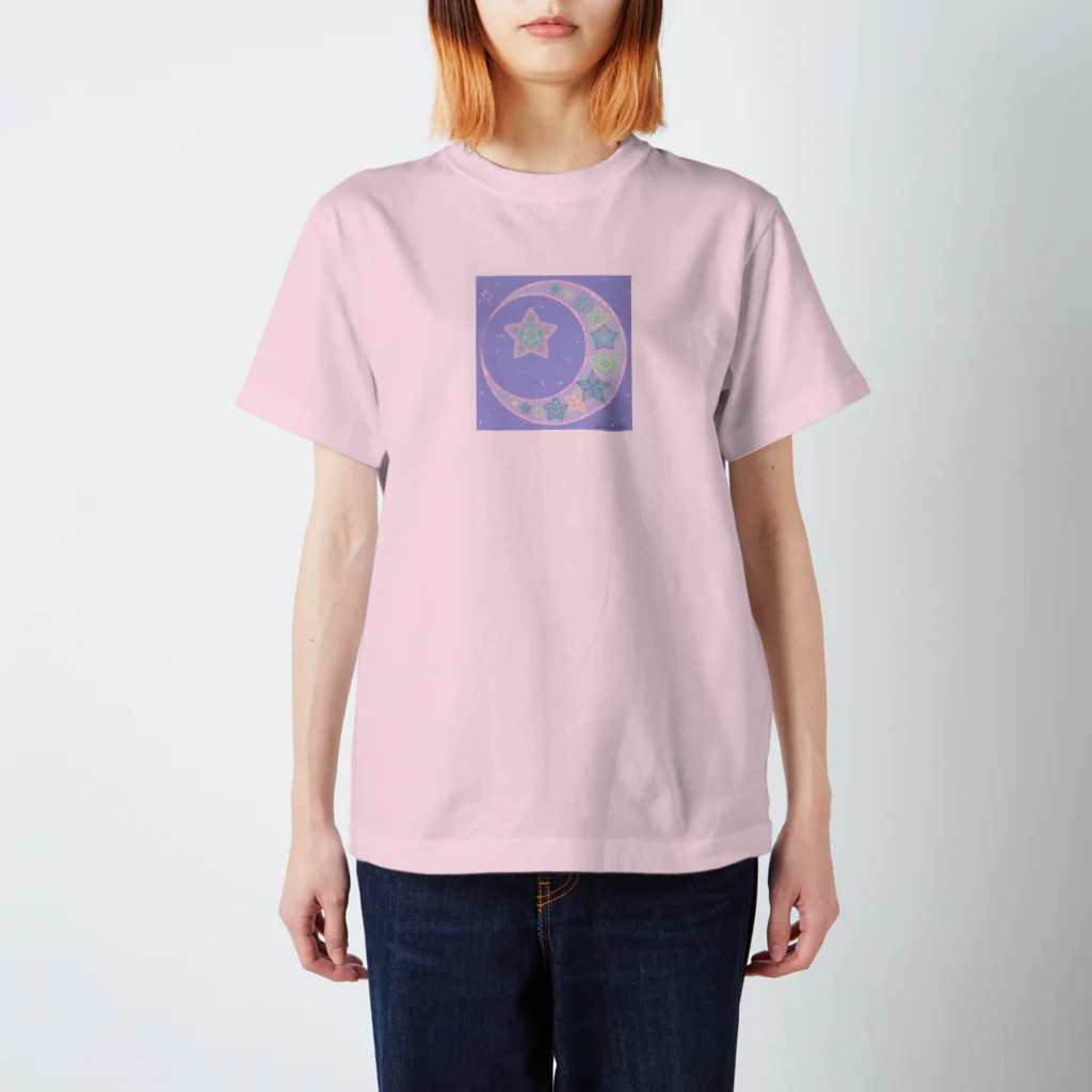 なのふなのゆめかわムーンスター Regular Fit T-Shirt