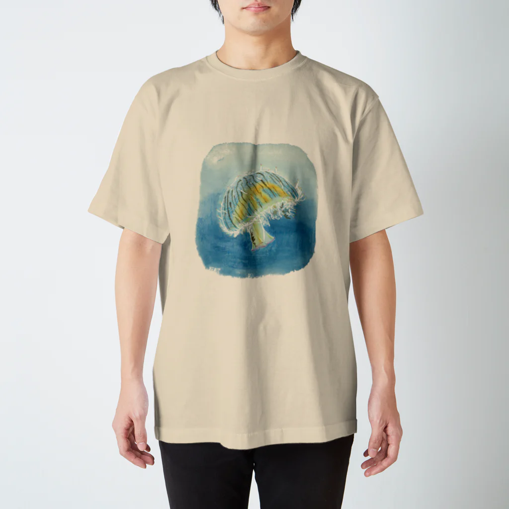 caracol-theaterのハナガサクラゲ スタンダードTシャツ