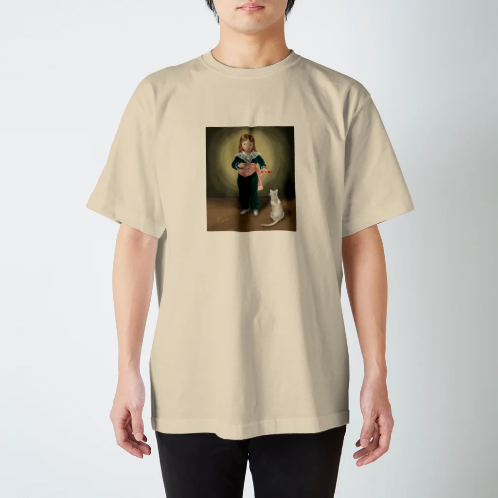 JandEの親友（猫） Regular Fit T-Shirt