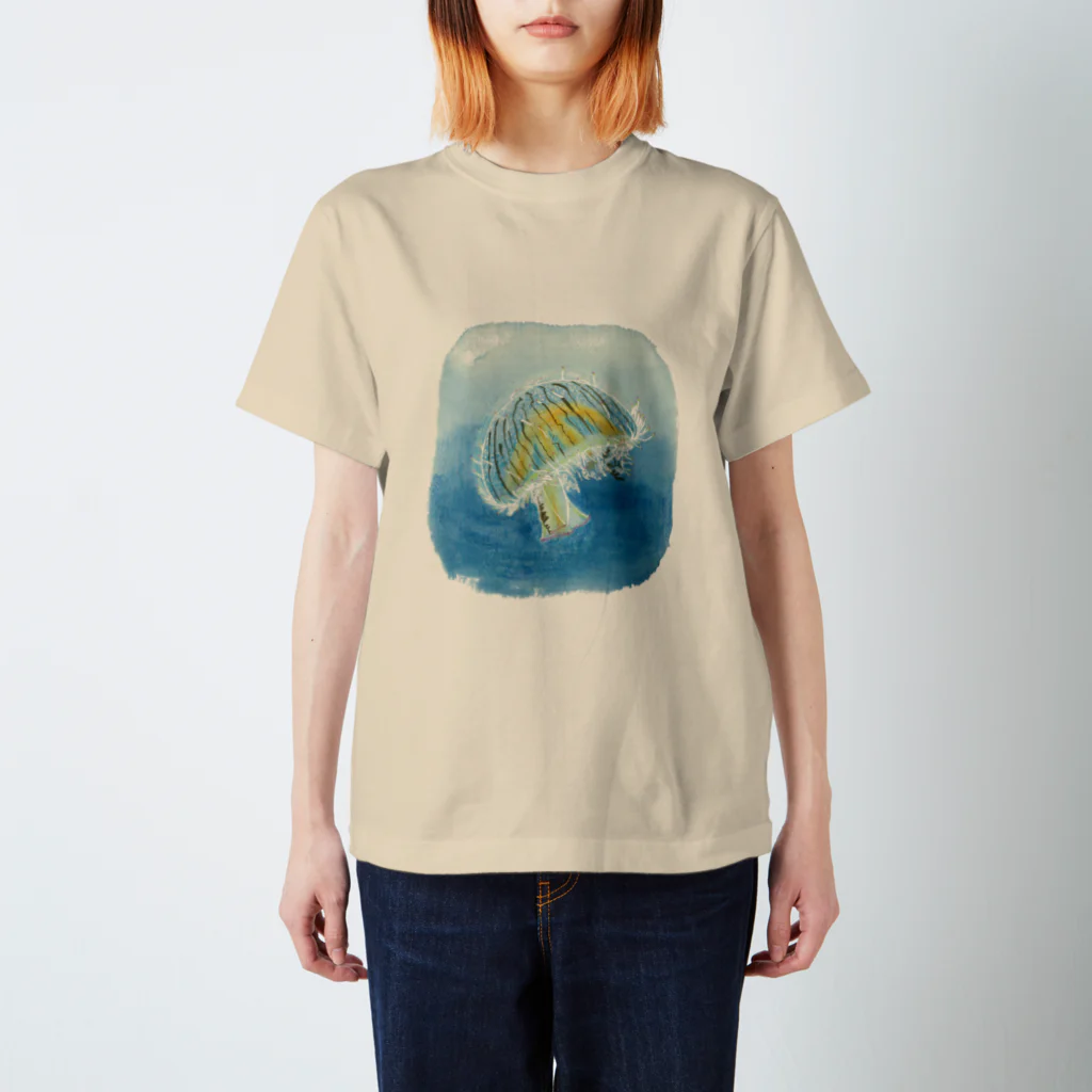 caracol-theaterのハナガサクラゲ スタンダードTシャツ