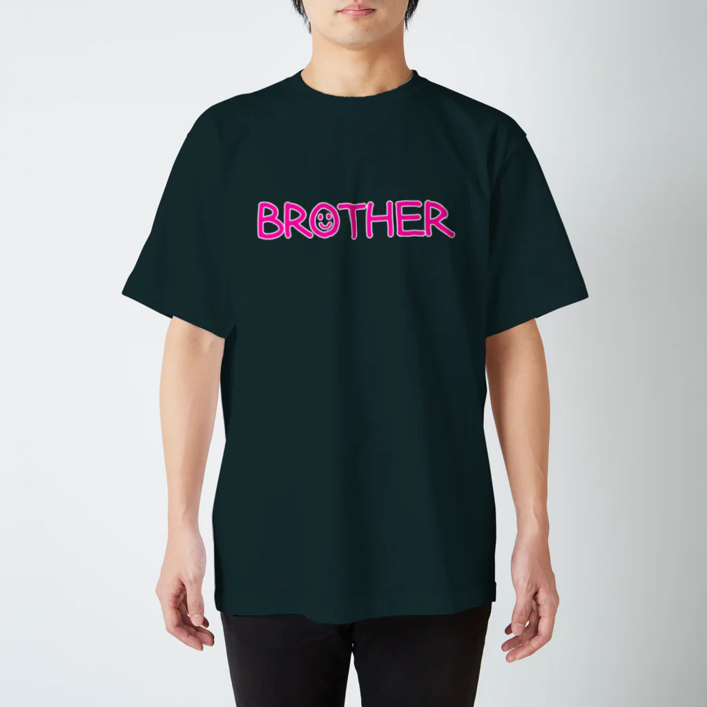 洗濯日和のニコニコBROTHER スタンダードTシャツ