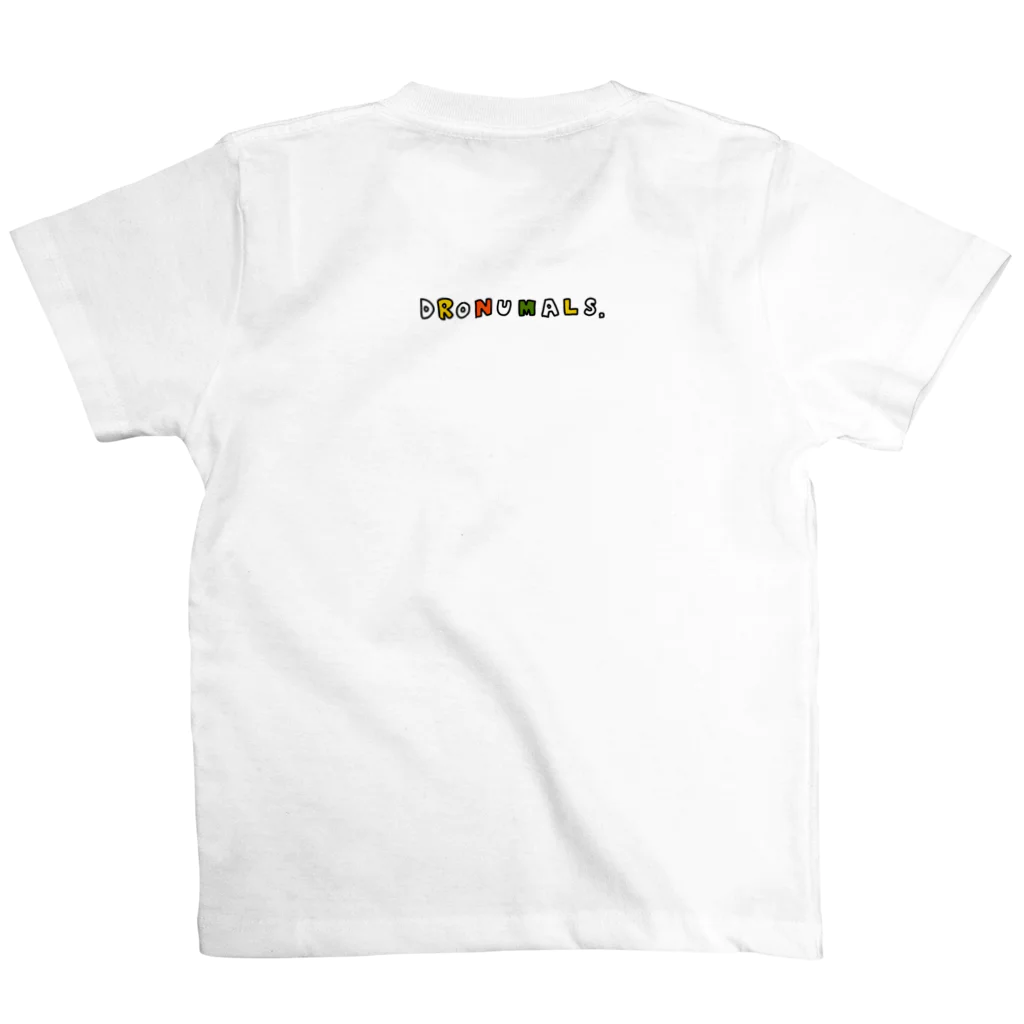 DRO-NUMAのどろぬまるず。しゅうごう Regular Fit T-Shirtの裏面