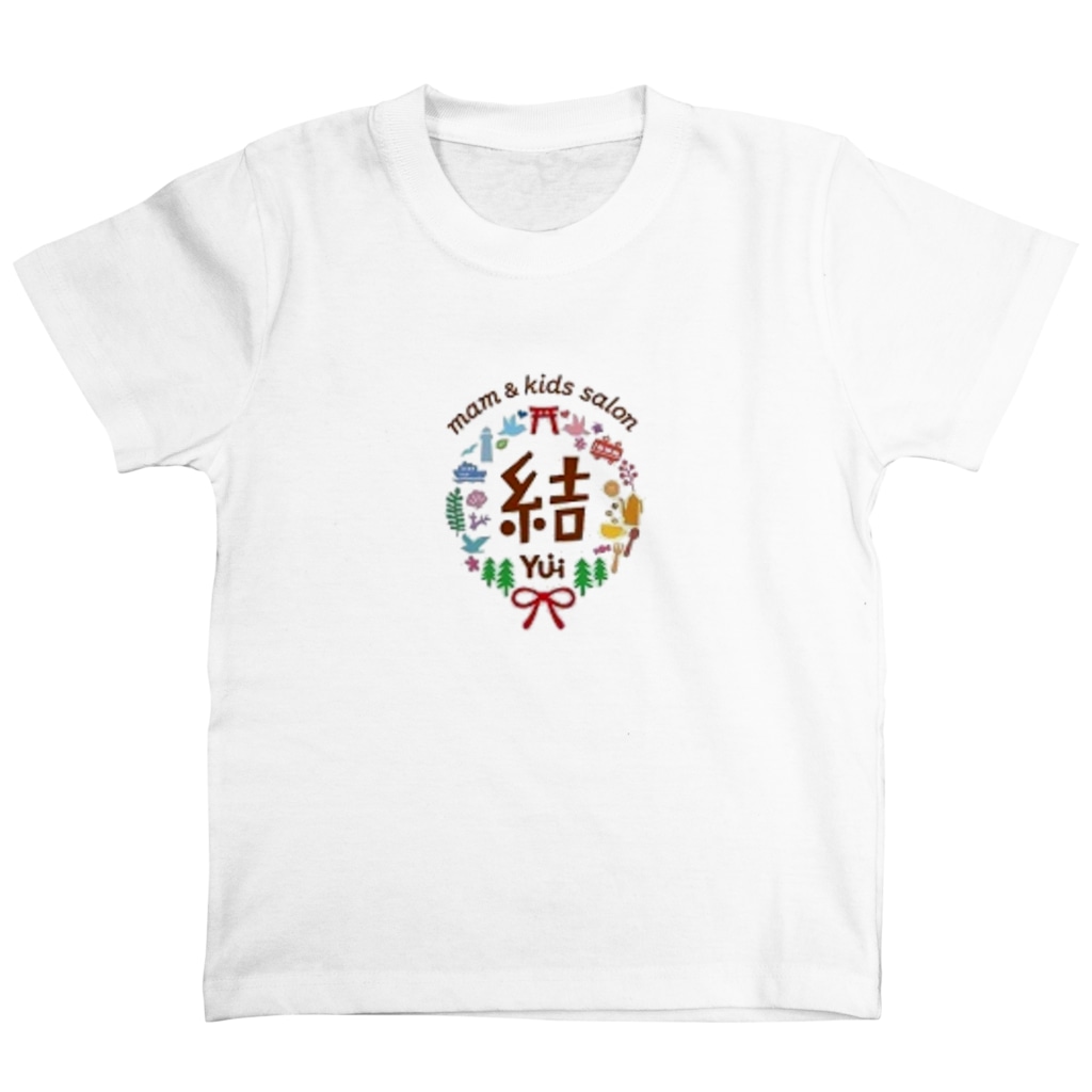 mam&kids salon 結-Yui-の結-Yui-オリジナルロゴ Regular Fit T-Shirt