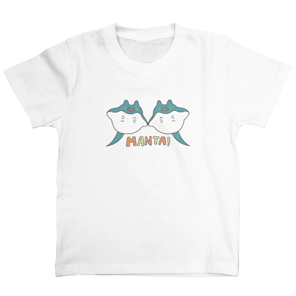 キノコroomのMANTA！ スタンダードTシャツ