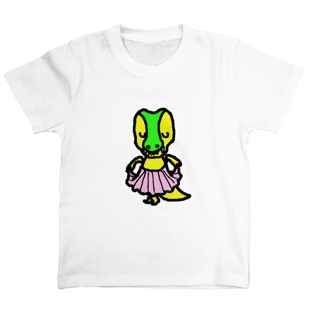 erichandmade × eric_joy_のぺこりティラノサウルス君 スタンダードTシャツ