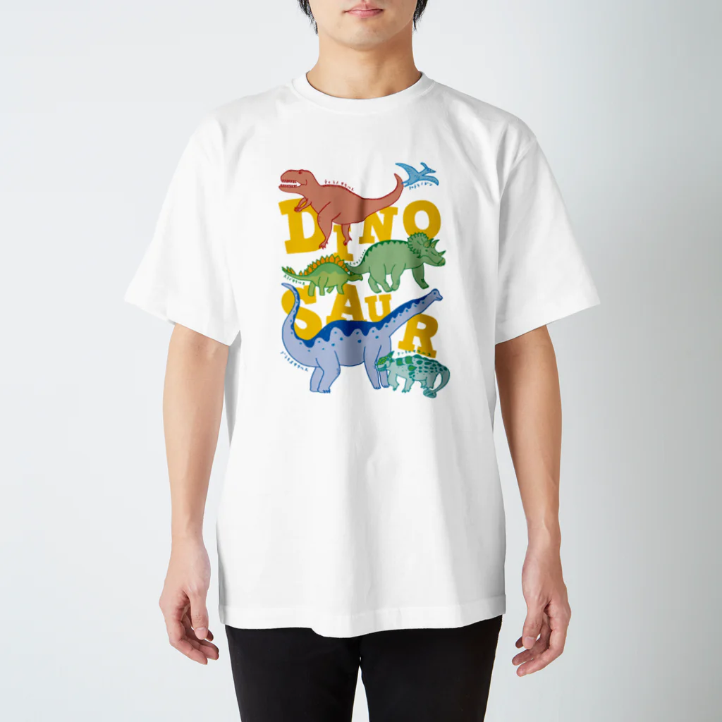 母アパレルの恐竜 DINOSAUR Regular Fit T-Shirt