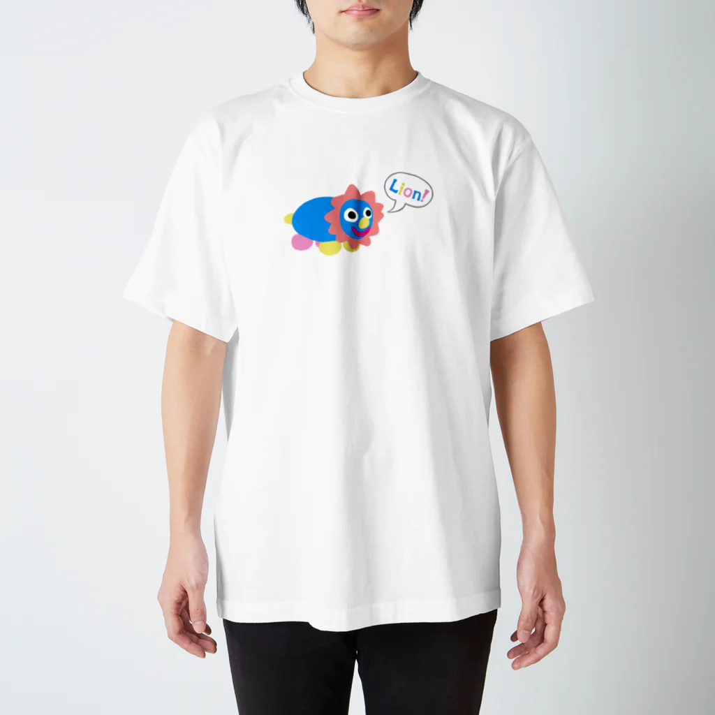 タエラウェポンの紙粘土のライオンくん スタンダードTシャツ