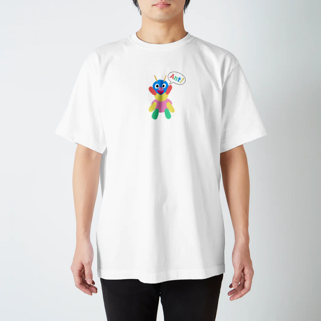 タエラウェポンの紙粘土のアリくん スタンダードTシャツ