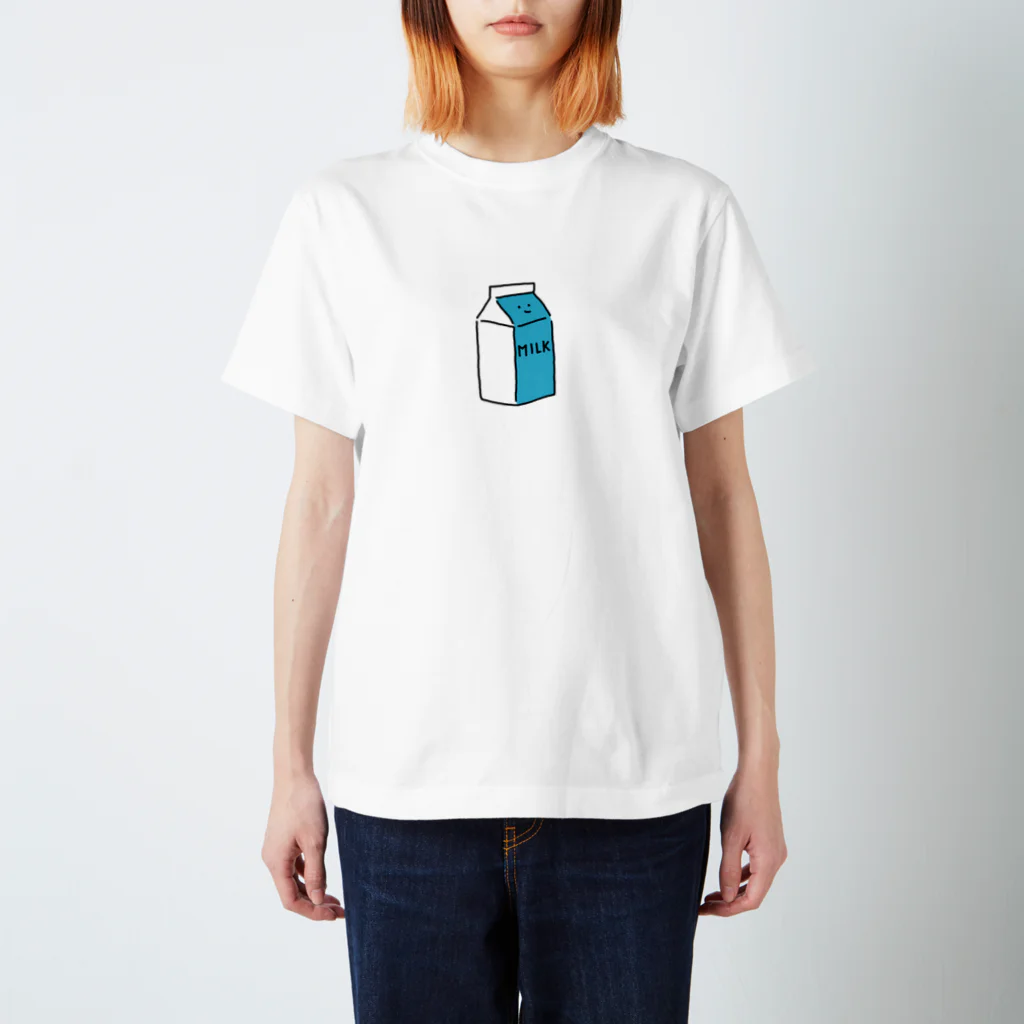 いそがしくてもメシのぎゅうにゅうさん スタンダードTシャツ