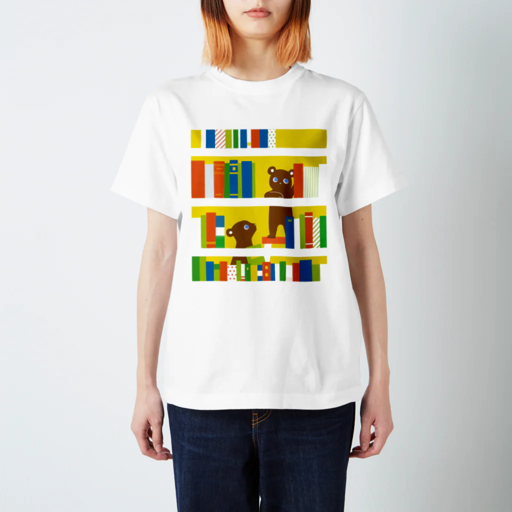 raindropの本棚くまさん Regular Fit T-Shirt