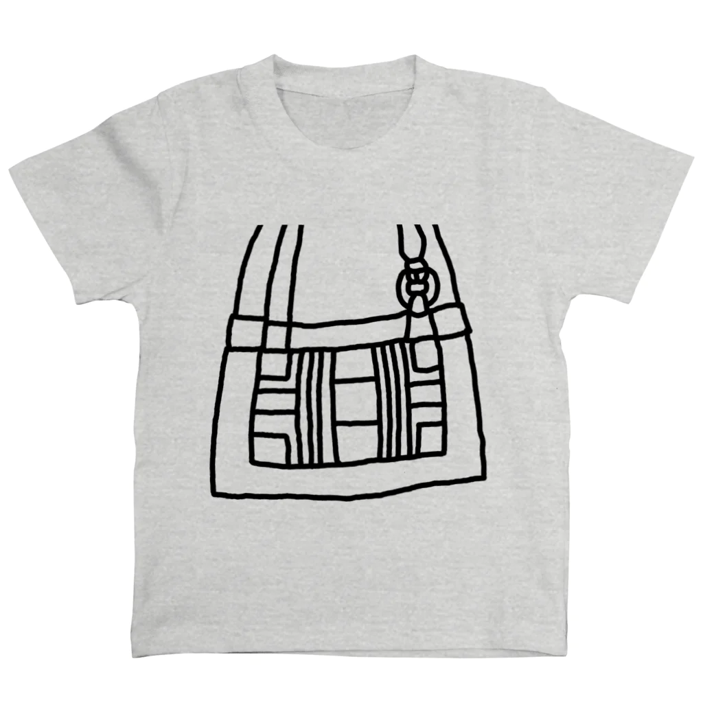 TERAYOME shopの絡子(黒) Regular Fit T-Shirt