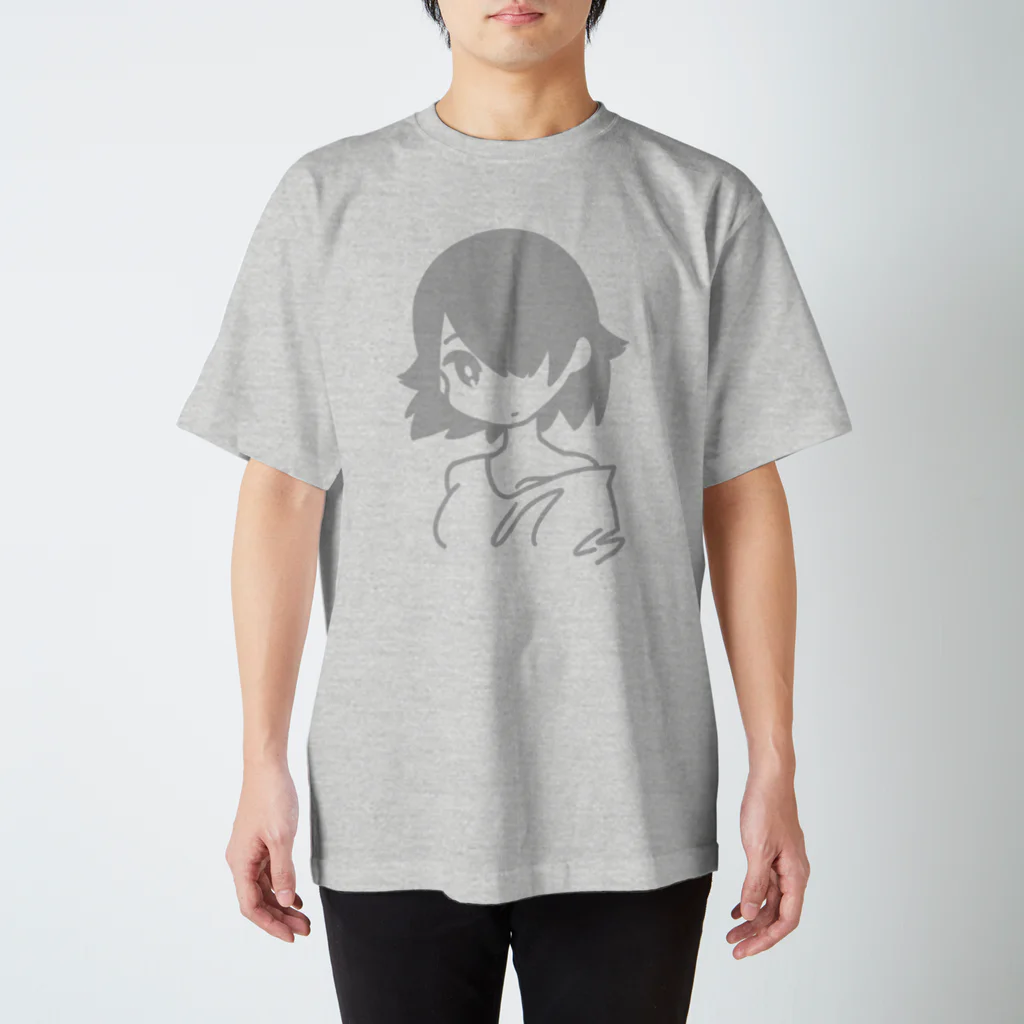 ポポパショップの片目ちゃん スタンダードTシャツ