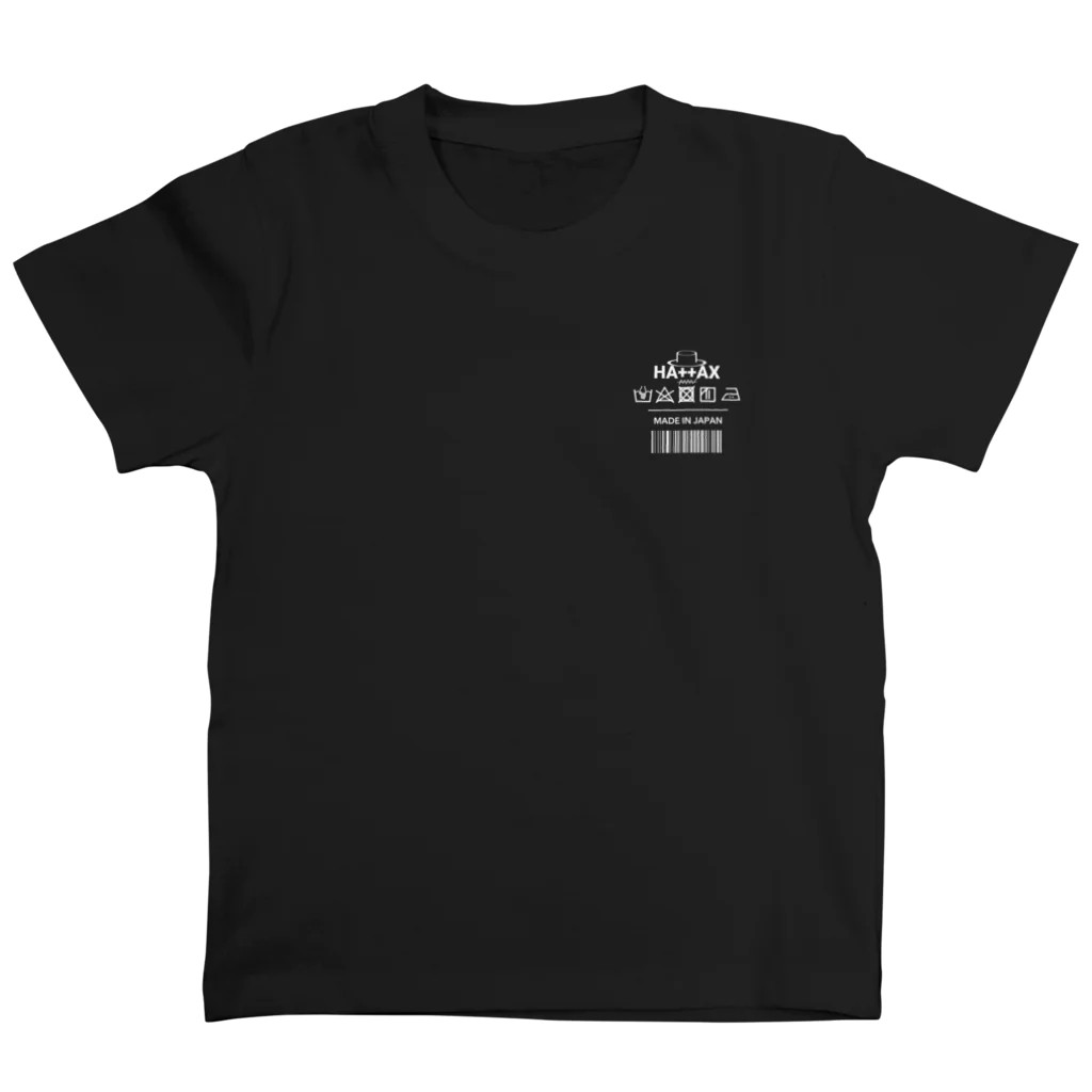 ''''Bar Code''''のBar Code T-shirt  black スタンダードTシャツ