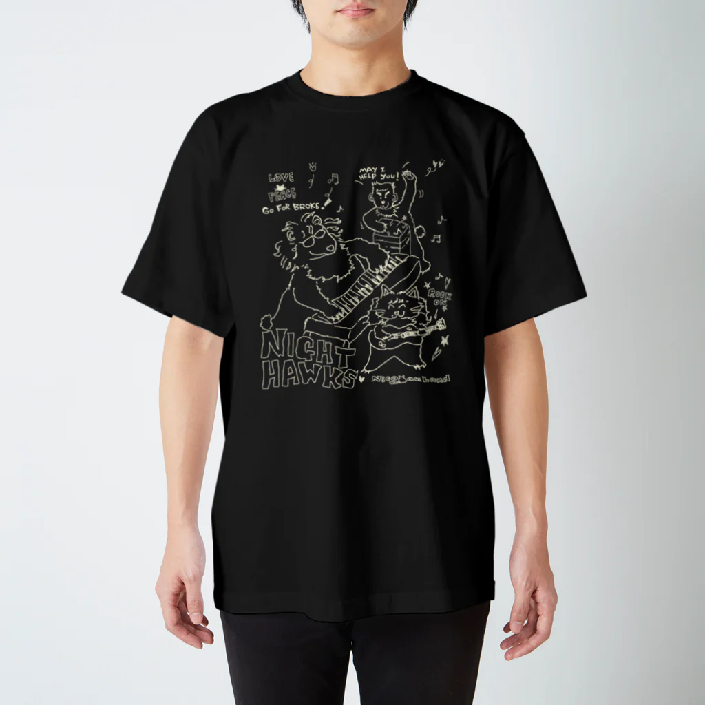  Nicoyan LandのNight Hawks スタンダードTシャツ